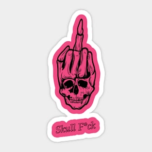 Skull F*ck Sticker